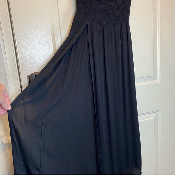 WILD FABLE NWT Black Dress or Maxi Skirt Sz CS Elastic Tube top Slit Skirt - Picture 2 of 8